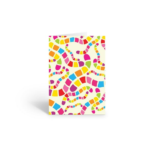 Colorful Pattern Design - 10 Cards and Envelopes - B14361