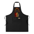 thumbnail image 1 of Colorful Peace Sign Hands & Rainbow Design - 2 Pack Adjustable Bib Apron with 2 Pockets for Cooking Perfect for Men & Women, 1 of 5