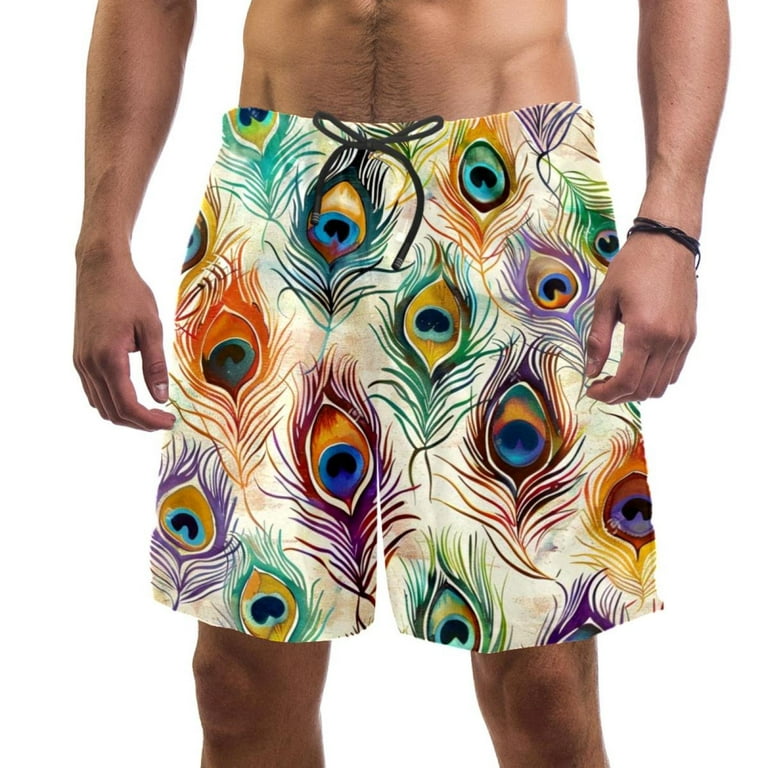 Mens swim shorts peacocks cheap