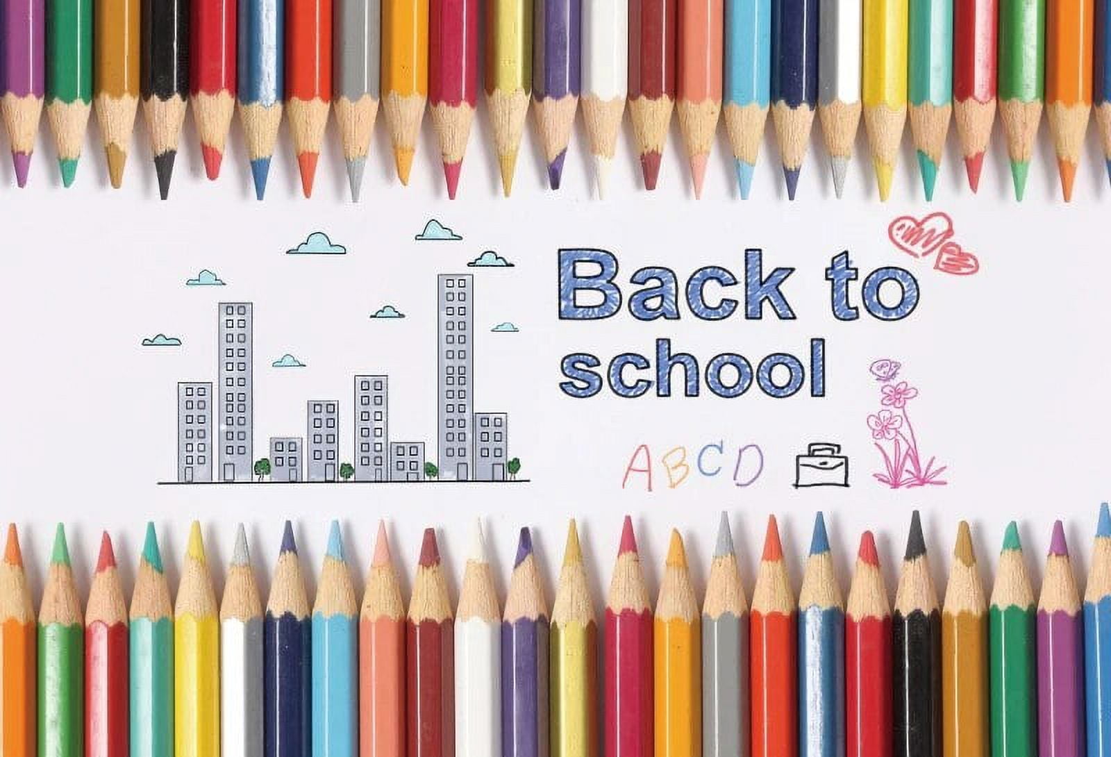 Colorful Pencil Blackboard Paper Airplane Baby Room Decor Birthday ...