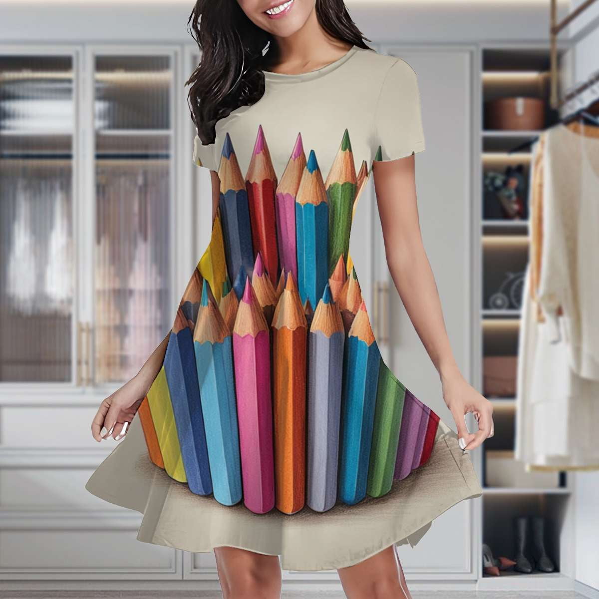 Fashion Casual Solid Pencil Dresses Birthday Party Gown main image 1