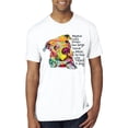thumbnail image 1 of Colorful Pitbul | People Will Know How Large Your Soul | Dean Russo Art Animal Lover Mens Premium Tri Blend T-Shirt, True White, Medium, 1 of 6