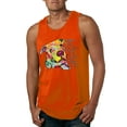 thumbnail image 1 of Colorful Pitbul | People Will Know How Large Your Soul | Dean Russo Art Animal Lover Mens Tank Top, Orange, XX-Large, 1 of 6