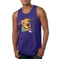 thumbnail image 1 of Colorful Pitbul | People Will Know How Large Your Soul | Dean Russo Art Animal Lover Mens Tank Top, Purple, Medium, 1 of 6
