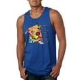 thumbnail image 1 of Colorful Pitbul | People Will Know How Large Your Soul | Dean Russo Art Animal Lover Mens Tank Top, Royal, Medium, 1 of 6