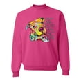 thumbnail image 1 of Colorful Pitbul | People Will Know How Large Your Soul | Dean Russo Art Animal Lover Unisex Crewneck Sweatshirt, Fuschia, Medium, 1 of 6