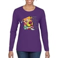 thumbnail image 1 of Colorful Pitbul | People Will Know How Large Your Soul | Dean Russo Art Animal Lover Womens Long Sleeve T-Shirt, Purple, Small, 1 of 6
