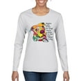 thumbnail image 1 of Colorful Pitbul | People Will Know How Large Your Soul | Dean Russo Art Animal Lover Womens Long Sleeve T-Shirt, White, Large, 1 of 6