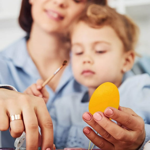 Colorful Plastic Easter Eggs,DIY Painted Eggs,Kids Graffiti Eggs,Easter Craft Supplies,DIY Kids Easter Decoration,Spring Holiday Eggs,Tabletop Easter Decor,Easter Party Decoration