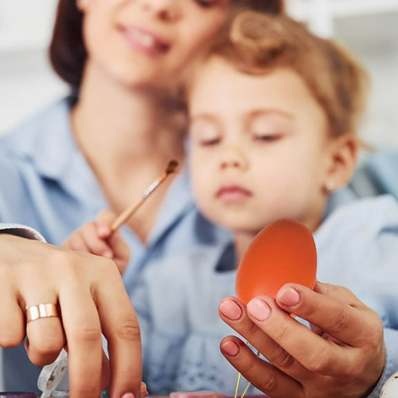 Colorful Plastic Easter Eggs for DIY Painting | 20-Piece Set for Kids Arts and Crafts | Graffiti Eggs for Easter Hunts and Holiday Decorations | Reusable Craft Supplies for Children's Activities