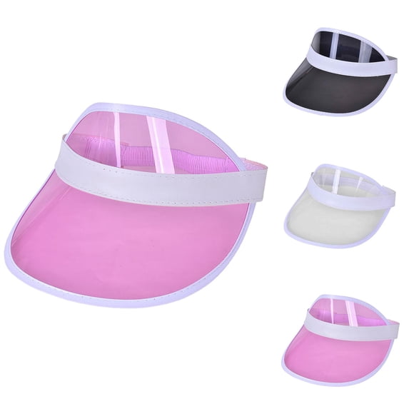 Colorful Sun Visor Hats for Women Adjustable Empty Top Baseball Cap Tennis Golf Visor