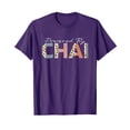 thumbnail image 1 of Colorful Playful Chai Tea Masala T-Shirt for Tea Lovers and Enthusiasts, 1 of 5