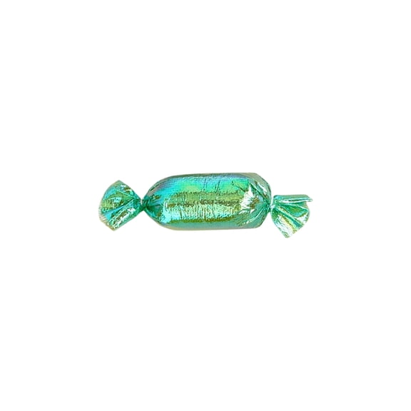 Colorful Plush Candy Cat Toy with Crinkle Paper and Catnip, Interactive Holiday Themed Self-Play Toy for Indoor Cats, Stimulates Curiosity and Relieves Boredom - Green