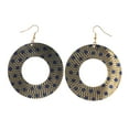 thumbnail image 1 of Colorful  Polka Dots Dangle-Earrings #LQE2128, 1 of 2