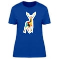 thumbnail image 1 of Colorful Polygonal Deer T-Shirt Women -Image by Shutterstock, Female Large, 1 of 2