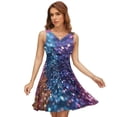 thumbnail image 1 of Colorful Powder Sundress Sleeveless Dress Summer Women Clothes Dress for Women Dresses, 1 of 7