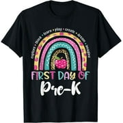 Colorful Pre-K Kickoff: Vibrant Tee for an Unforgettable First Day