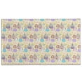 thumbnail image 1 of Colorful Princess Castle Pattern Door Rugs,Washable Non Slip Door Mats Indoor,Decorative Door Mats,Entry Mat Indoor for Entrance,Bedroom,Kitchen,Bathroom,17"x30", 1 of 6