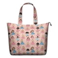 thumbnail image 1 of Colorful Princess Dance Pattern Travel Tote Bags for Women Carry On,Large Weekender Bags for Women Travel,Multi Functional Duffle Bag for Work,Shopping,Sports, 1 of 5