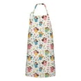 thumbnail image 1 of Colorful Princess Flower Fairy Pattern Apron-Garden Aprons for Women with Pockets-Cotton Linen Waterproof Kitchen Cooking Gardening Aprons Adjustable for Kitchen,Cooking,BBQ and Salon 33x27 Inch, 1 of 7