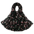thumbnail image 1 of Colorful Printed Sheer Scarf Lightweight Fashion Wrap for Summer & Travel, 1 of 5