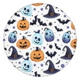 thumbnail image 1 of Colorful Pumpkin Halloween Pattern Round Fitted Tablecloth with Elastic Edge,Dining Table Cover Waterproof,Outdoor Round Tablecloth for Camping,Dining,Indoor and Outdoor, 1 of 7