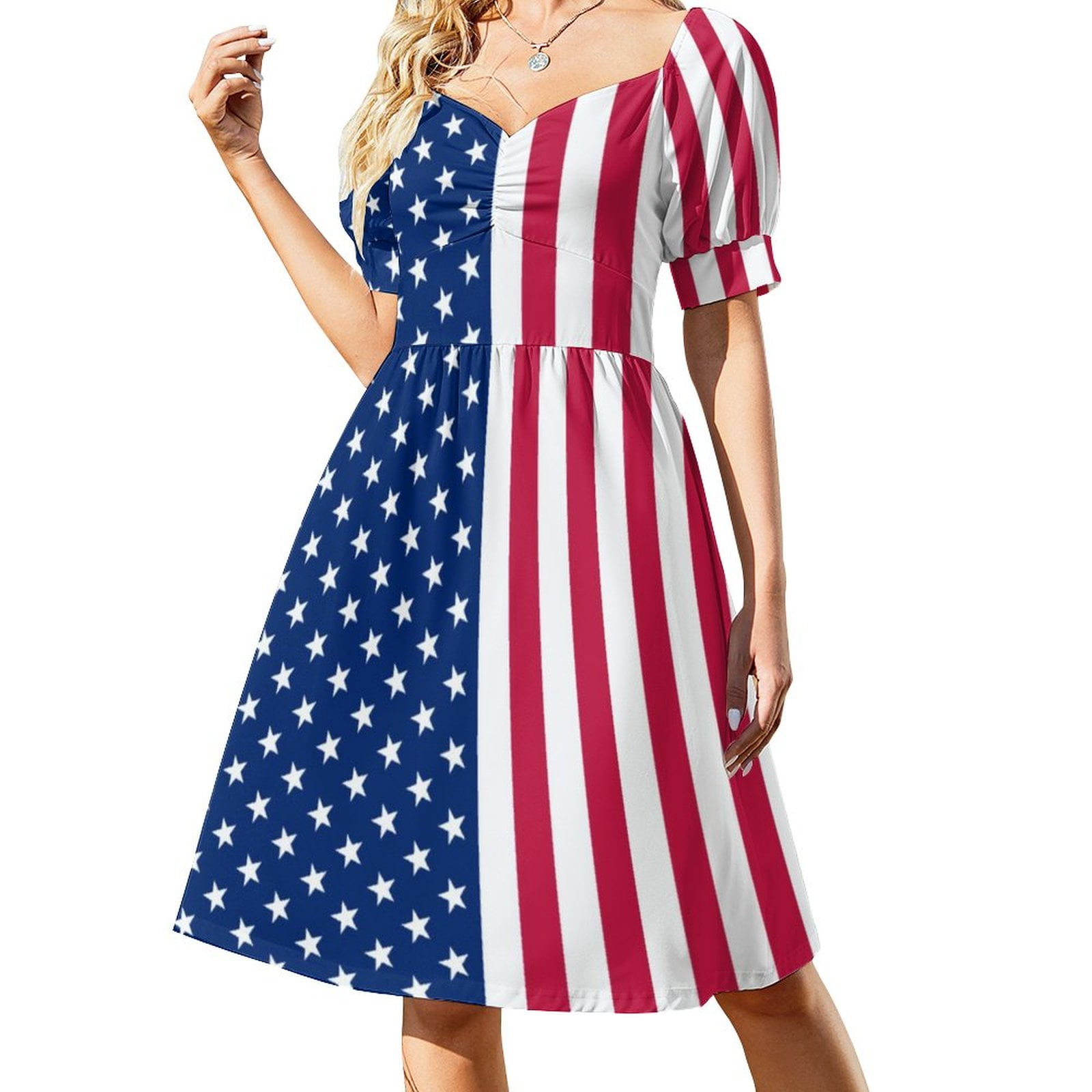 Colorful Purple Star Dress Galaxy Artwork Print Modern Dresses Summer