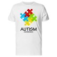 thumbnail image 1 of Colorful Puzzle Pieces Awarness Tee Men's -Image by Shutterstock, 1 of 2