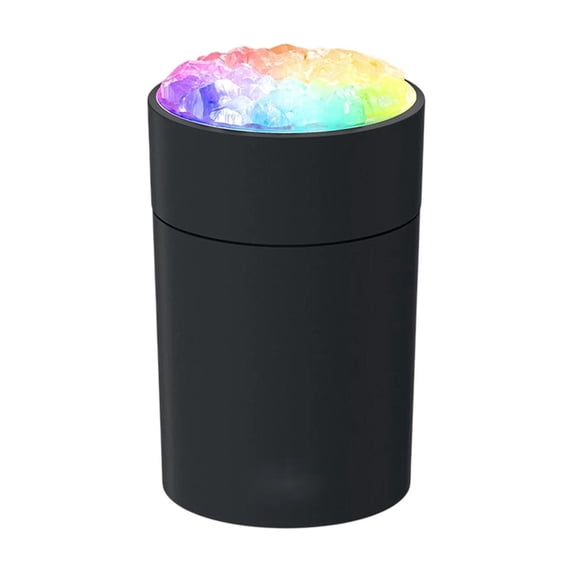 Colorful RGB Ambient Light USB Mist Humidifier, Portable Aromatherapy Diffuser for Office Bedroom Car Home, Quiet Cool Mist Air Humidifying Device with Auto Shut-Off Protection
