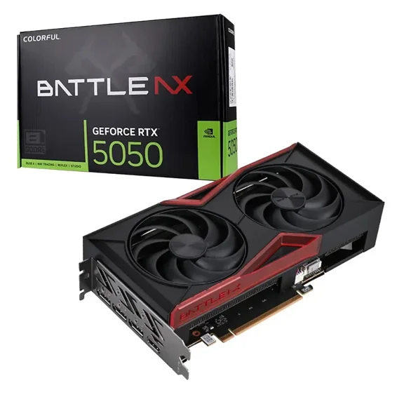 Colorful RTX 5050 Battle AX DUO 8GB GDDR6 128 Bit Graphics Card