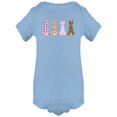 thumbnail image 1 of Colorful Rabbits Collection Bodysuit Infant -Image by Shutterstock,  6 Months, 1 of 2