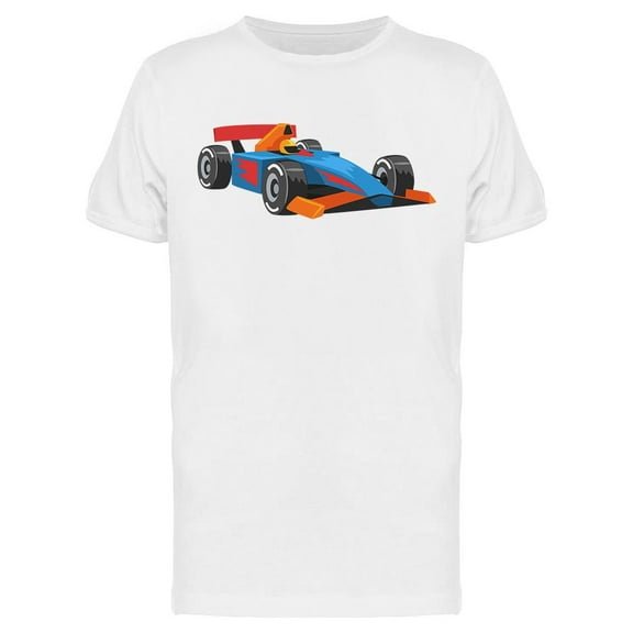 Colorful Racing Car T-Shirt Men -Image by Shutterstock, Male Medium