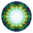 thumbnail image 1 of Colorful Radial Tie Dye Pattern Round Fitted Tablecloth with Elastic Edge,Dining Table Cover Waterproof,Outdoor Round Tablecloth for Camping,Dining,Indoor and Outdoor, 1 of 7