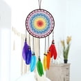 thumbnail image 1 of Colorful Rainbow Dream Catcher, Colorful Feather Dream Catchers for Bedroom Adult, Large Dream Catchers for Wall Hanging, Dream Catcher for Home Decorations Gift, 1 of 7