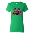 thumbnail image 1 of Colorful Rainbow Pomeranian Dog Animal Lover Womens Graphic T-Shirt, Kelly, 2XL, 1 of 3