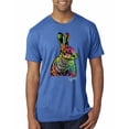 thumbnail image 1 of Colorful Rainbow Sea Turtle Animal Lover Mens Premium Tri Blend T-Shirt, Vintage Royal, Medium, 1 of 3