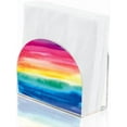 thumbnail image 1 of Colorful Rainbow Sky Napkin Holder for Tables Acrylic Serviette Organizer Tissue Cocktail Paper Towel Dispenser Servilletero for Kitchen Countertop Restaurant Dining Room Farmhouse Decor, 1 of 8