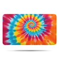 thumbnail image 1 of Colorful Rainbow Tie Dye Spiral Pattern Bathroom Rugs Mat,Non Slip Microfiber Bathroom Rug,Rubber Backing,Soft Bathroom Mats for Bathroom Floor,Tub and Shower,17x30in(43x75cm), 1 of 5