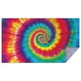 thumbnail image 1 of Colorful Rainbow Tie Dye Spiral Pattern Rectangle Tablecloth 60"x102",Waterproof Polyester Rectangle Table Cloth, Wipeable Spillproof Polyester Tablecloth for Dining, Camping, Indoor and Outdoor, 1 of 6