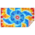 thumbnail image 1 of Colorful Rainbow Tie Dye Spiral Pattern Rectangle Tablecloth 60"x102",Waterproof Polyester Rectangle Table Cloth, Wipeable Spillproof Polyester Tablecloth for Dining, Camping, Indoor and Outdoor, 1 of 6