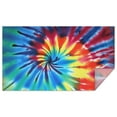 thumbnail image 1 of Colorful Rainbow Tie Dye Spiral Pattern Rectangle Tablecloth 60"x102",Waterproof Polyester Rectangle Table Cloth, Wipeable Spillproof Polyester Tablecloth for Dining, Camping, Indoor and Outdoor, 1 of 6