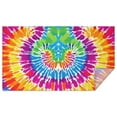 thumbnail image 1 of Colorful Rainbow Tie Dye Spiral Pattern Rectangle Tablecloth 60"x102",Waterproof Polyester Rectangle Table Cloth, Wipeable Spillproof Polyester Tablecloth for Dining, Camping, Indoor and Outdoor, 1 of 6