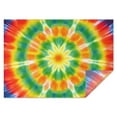 thumbnail image 1 of Colorful Rainbow Tie Dye Spiral Pattern Rectangle Tablecloth 60"x84",Waterproof Polyester Rectangle Table Cloth, Wipeable Spillproof Polyester Tablecloth for Dining, Camping, Indoor and Outdoor, 1 of 5