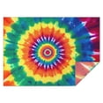 thumbnail image 1 of Colorful Rainbow Tie Dye Spiral Pattern Rectangle Tablecloth 60"x84",Waterproof Polyester Rectangle Table Cloth, Wipeable Spillproof Polyester Tablecloth for Dining, Camping, Indoor and Outdoor, 1 of 5