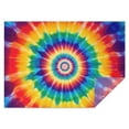 thumbnail image 1 of Colorful Rainbow Tie Dye Spiral Pattern Rectangle Tablecloth 60"x84",Waterproof Polyester Rectangle Table Cloth, Wipeable Spillproof Polyester Tablecloth for Dining, Camping, Indoor and Outdoor, 1 of 5