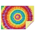 thumbnail image 1 of Colorful Rainbow Tie Dye Spiral Pattern Rectangle Tablecloth 60"x84",Waterproof Polyester Rectangle Table Cloth, Wipeable Spillproof Polyester Tablecloth for Dining, Camping, Indoor and Outdoor, 1 of 4