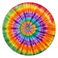 thumbnail image 1 of Colorful Rainbow Tie Dye Spiral Pattern Round Fitted Tablecloth with Elastic Edge,Dining Table Cover Waterproof,Outdoor Round Tablecloth for Camping,Dining,Indoor and Outdoor, 1 of 7