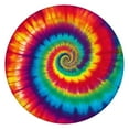 thumbnail image 1 of Colorful Rainbow Tie Dye Spiral Pattern Round Fitted Tablecloth with Elastic Edge,Dining Table Cover Waterproof,Outdoor Round Tablecloth for Camping,Dining,Indoor and Outdoor, 1 of 7