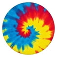 thumbnail image 1 of Colorful Rainbow Tie Dye Spiral Pattern Round Fitted Tablecloth with Elastic Edge,Dining Table Cover Waterproof,Outdoor Round Tablecloth for Camping,Dining,Indoor and Outdoor, 1 of 7