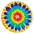 thumbnail image 1 of Colorful Rainbow Tie Dye Spiral Pattern Round Fitted Tablecloth with Elastic Edge,Dining Table Cover Waterproof,Outdoor Round Tablecloth for Camping,Dining,Indoor and Outdoor, 1 of 7